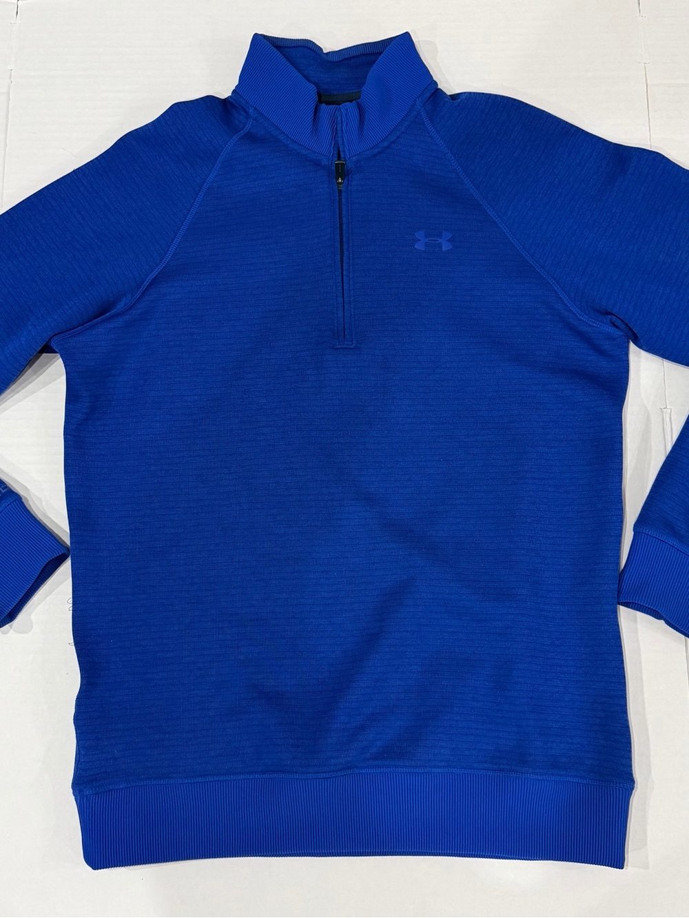 Under Armour Men's Cobalt Blue Half-Zip Pullover Sweater